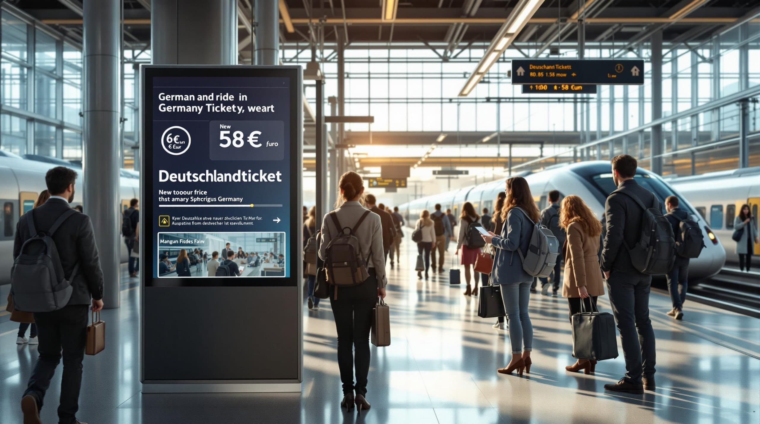 Was wird das Deutschlandticket 2025 kosten?