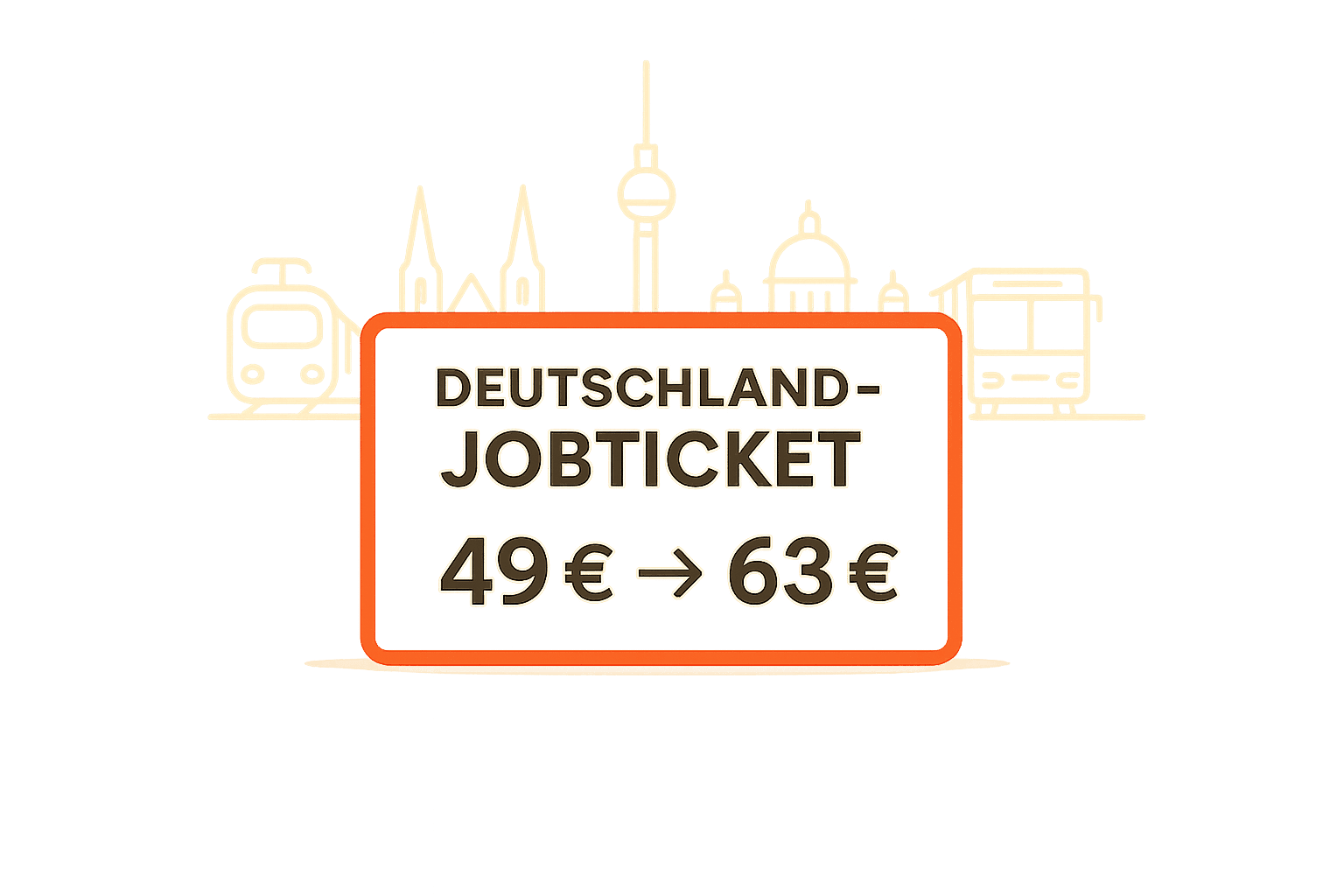 Von 49 auf 63 Euro: Die direkten Auswirkungen auf Ihr Jobticket ab 2026