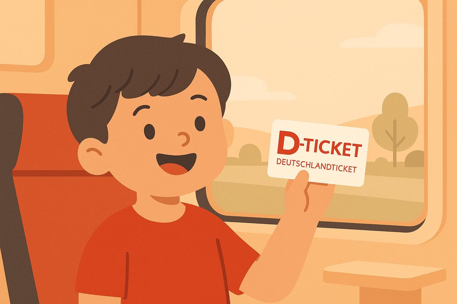 Das Deutschlandticket für Kinder erklärt: Dein Leitfaden 2025.