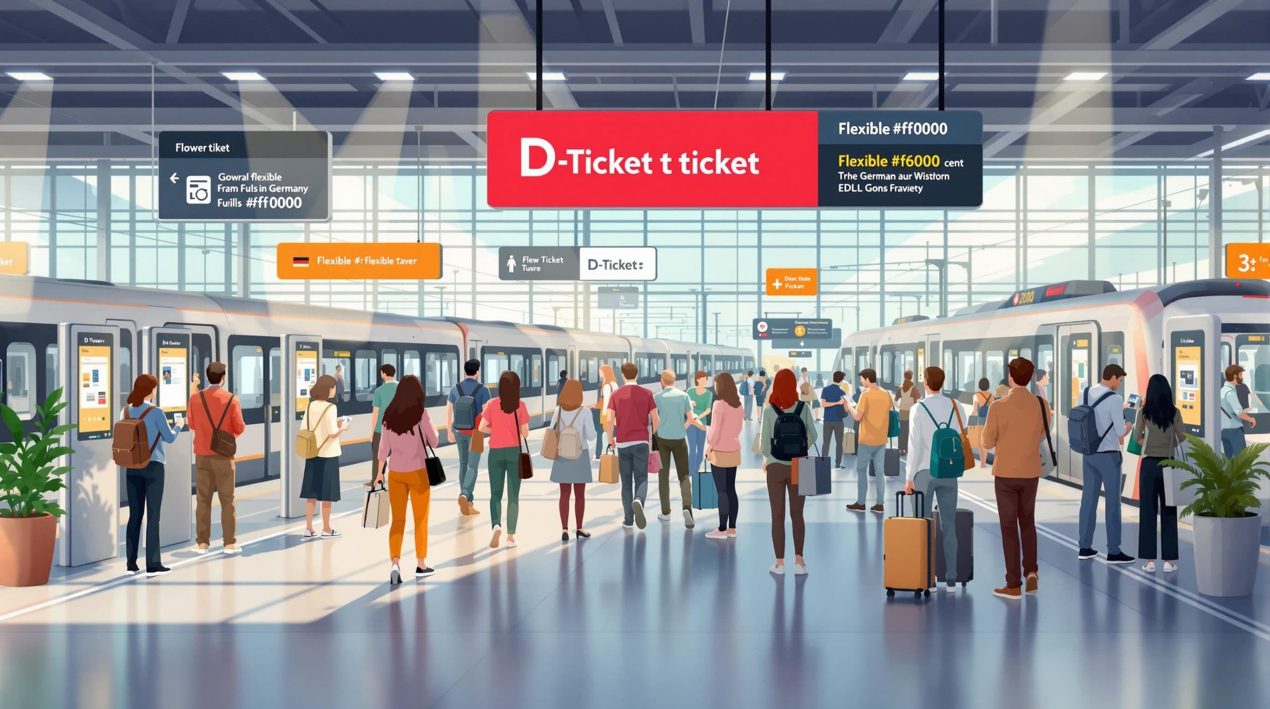 Ohne Abofalle | Deutschlandticket | Flexibel buchen