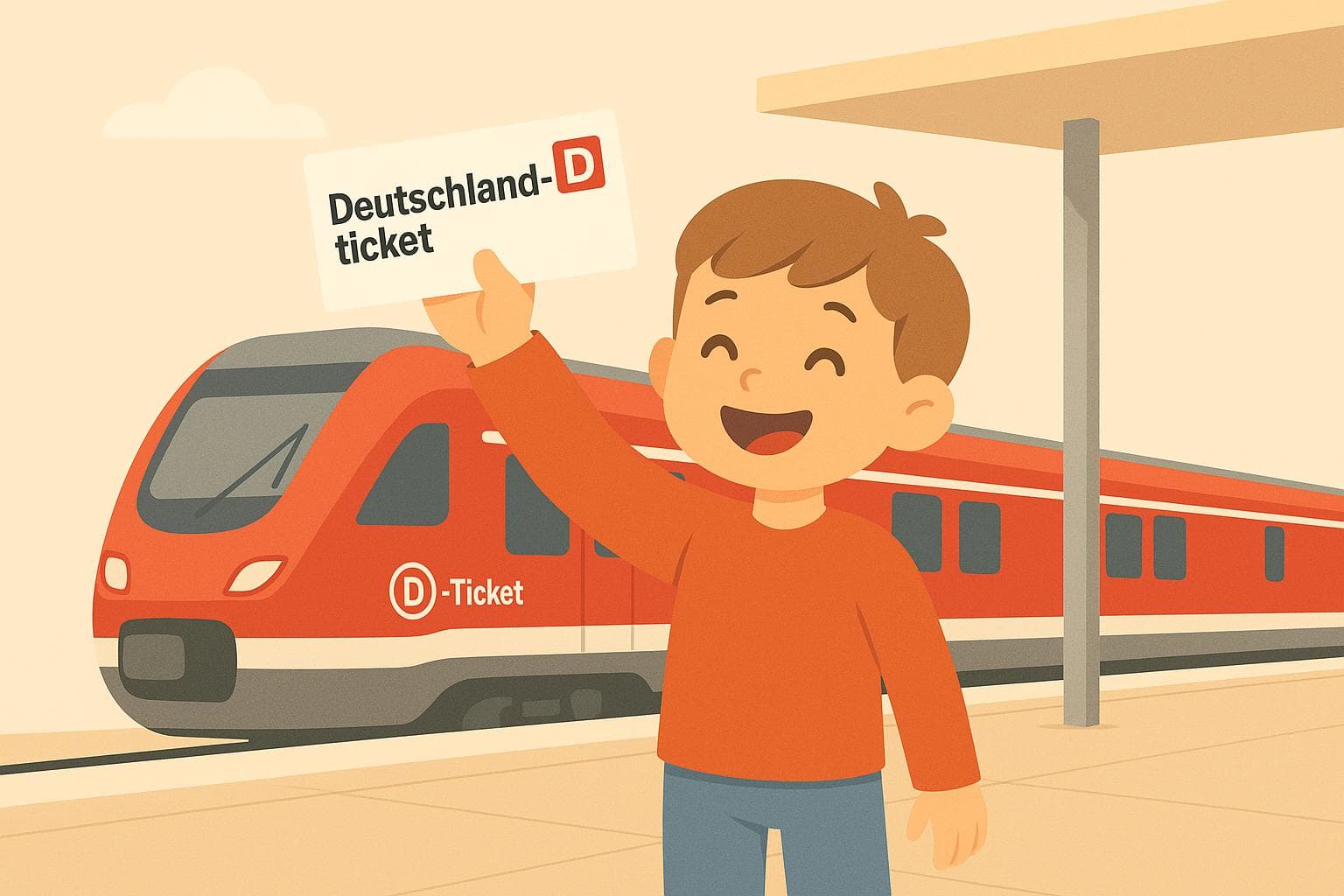 Großer Preisvergleich: Deutschlandticket für Kinder!