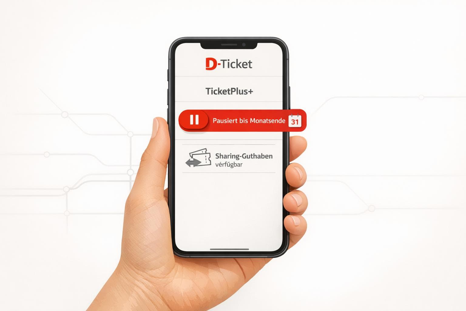 Deutschlandticket pausieren: Mopla schafft Funktion ab – So behältst du bei TicketPlus+ die volle Kontrolle