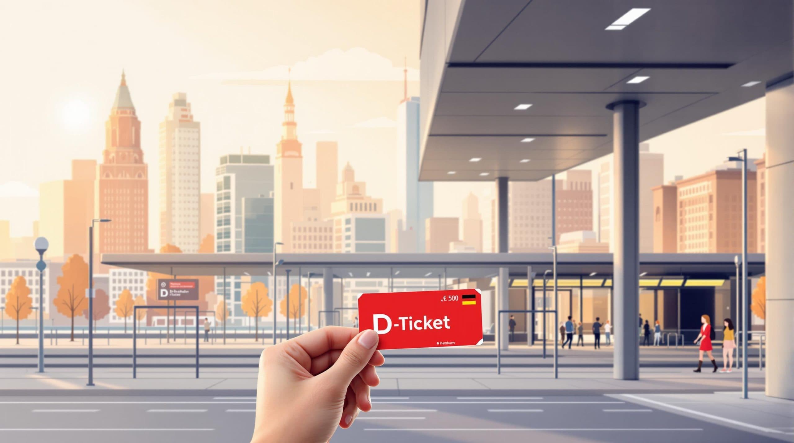 Deutschland Ticket kaufen in Hamburg via HVV?