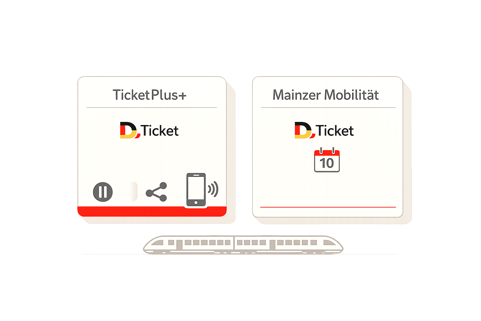 Mainzer Mobilität vs. TicketPlus+: Flexibilität beim Deutschlandticket im Test