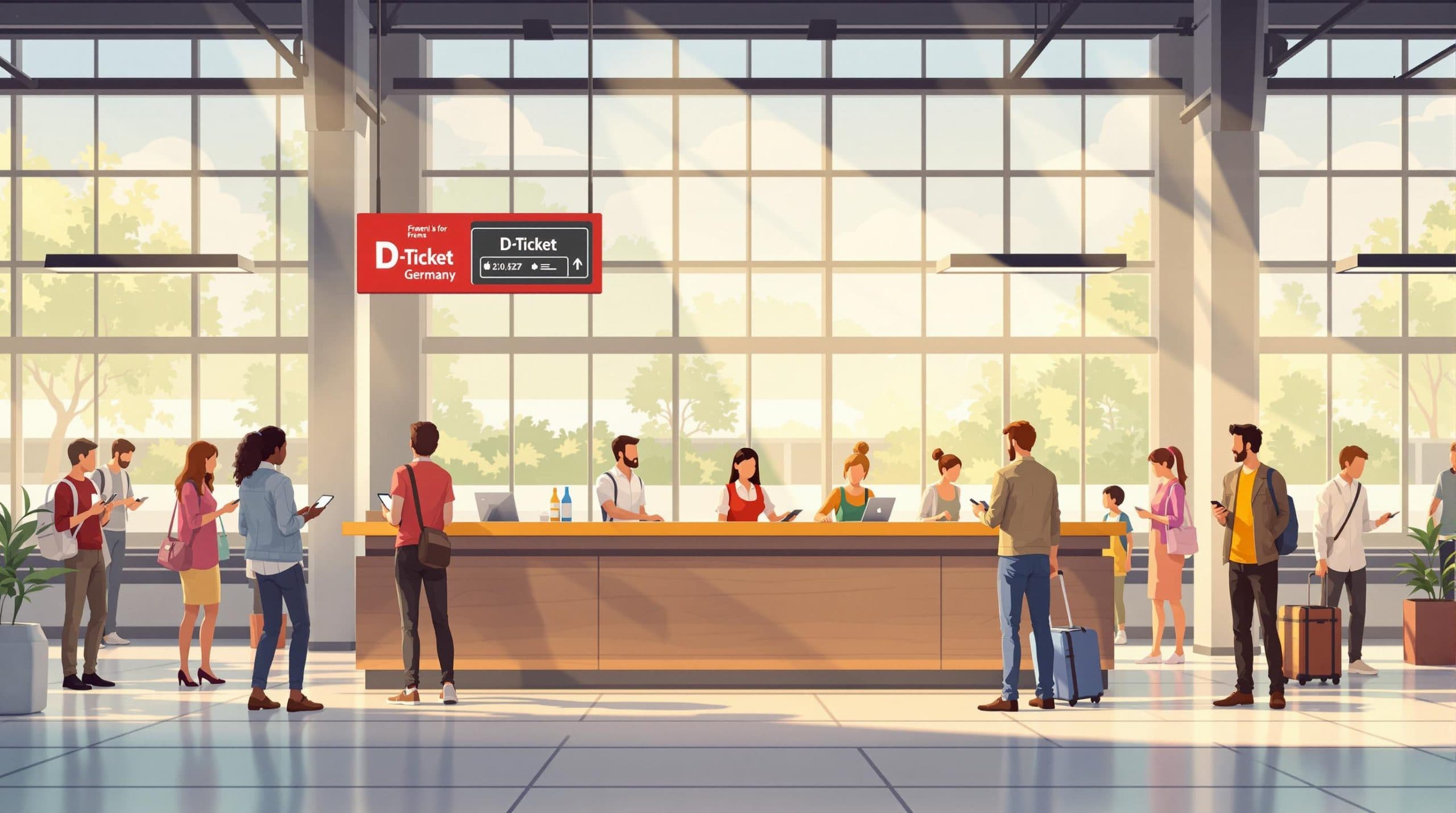 Kann das Deutschlandticket am Schalter gekauft werden?